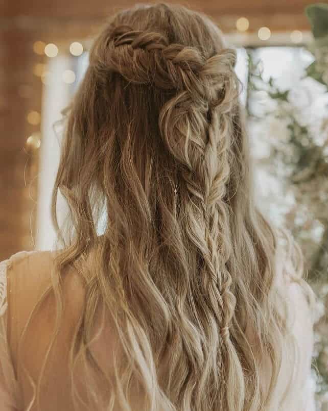easy hairstyles for thick hair for school,