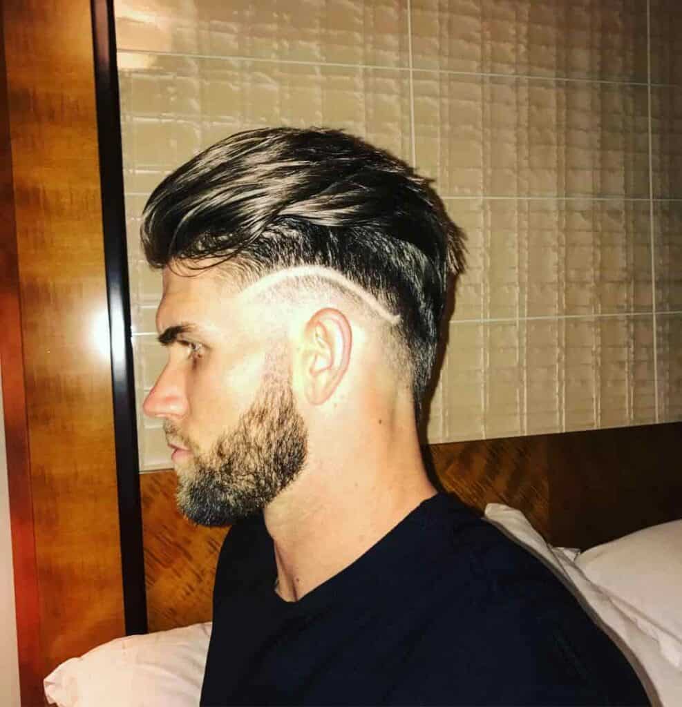 Most Popular Bryce Harper Haircut
