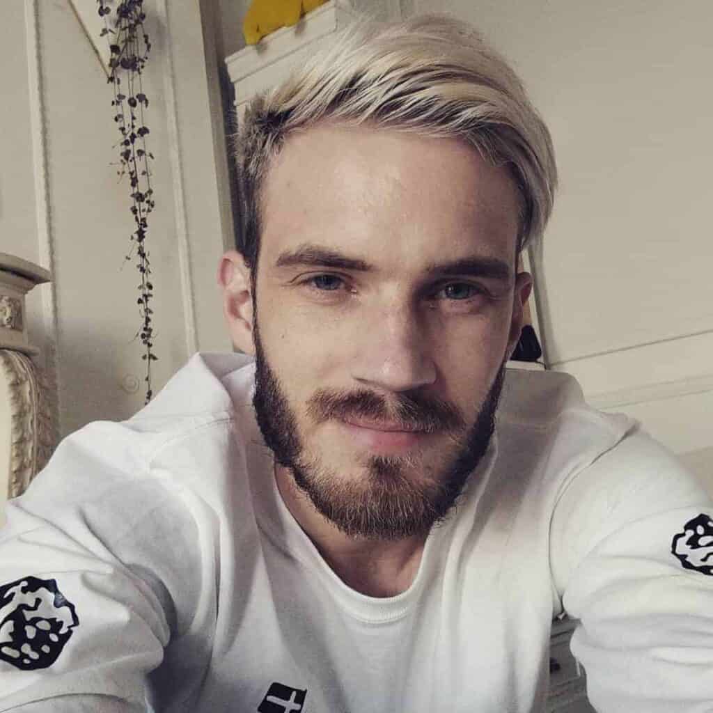 Recent Pewdiepie Hairstyle