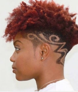 short fade haircut for females