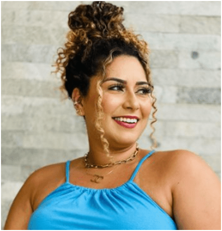 The Top Bun with Side Curls hairstyle