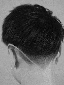 black womens fade haircuts long hair