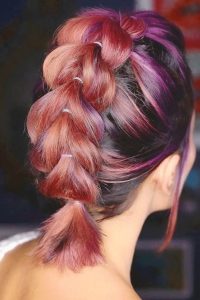 medium length hairstyles for thick hair