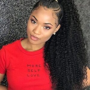 ponytail hairstyles for black hair