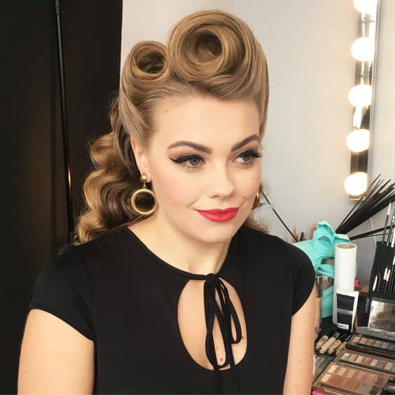 1930s hairstyles updo
