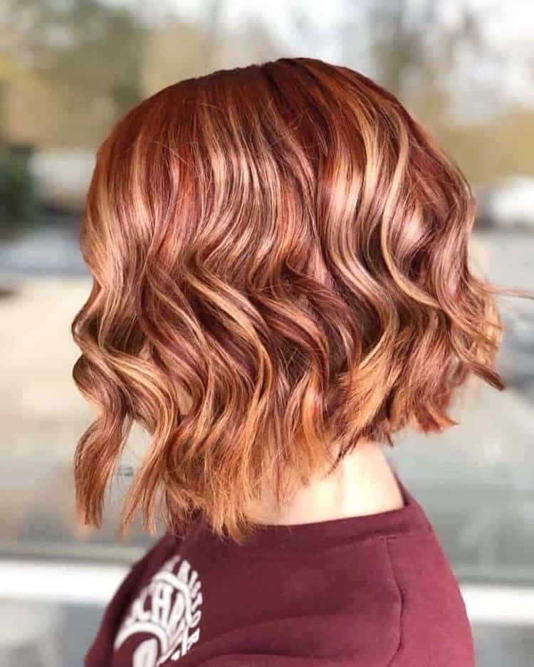 Red Hair with Highlights