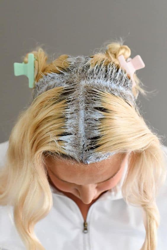 itchy scalp after bleaching