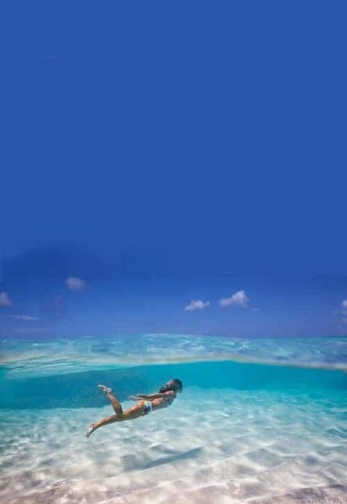 swimming