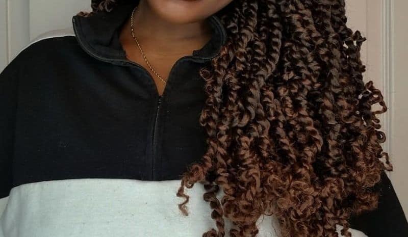Woman with ginger locks