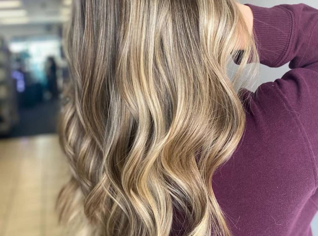 blonde balayage hairstyle