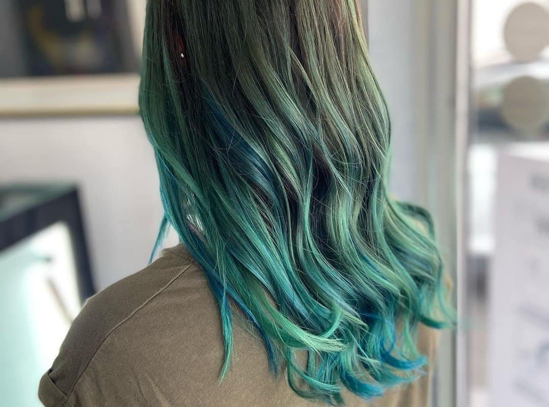 Smokey Mint Balayage