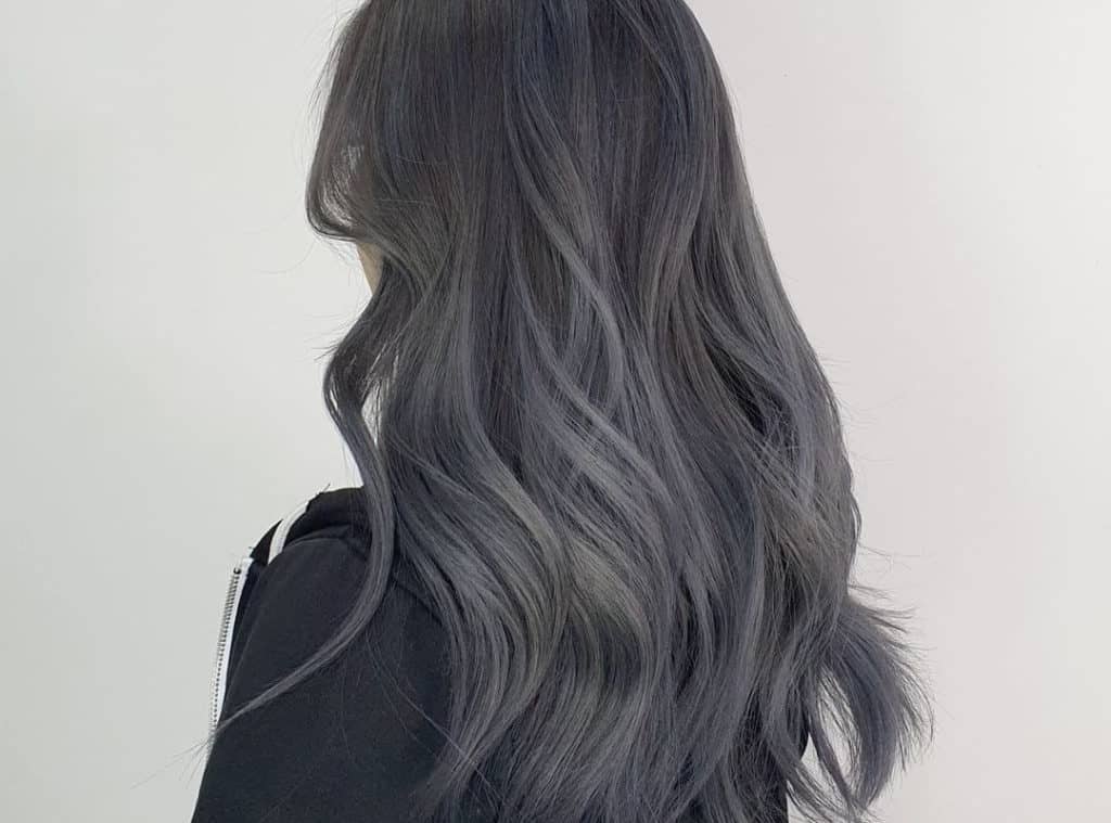 gray balayage