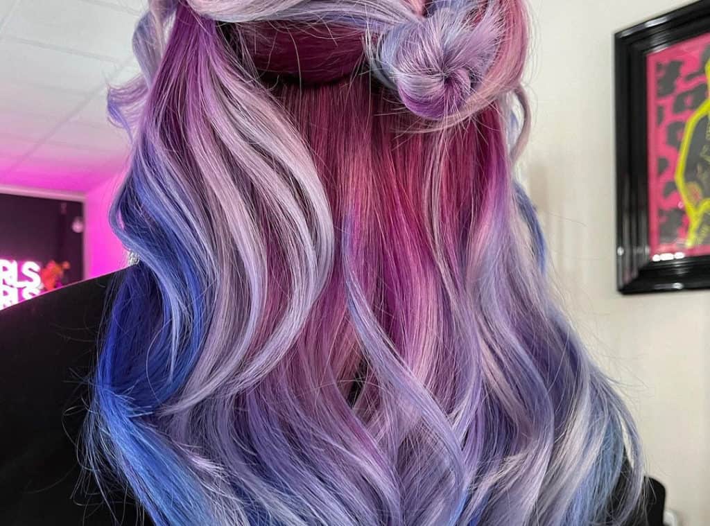 mermaid hair blonde