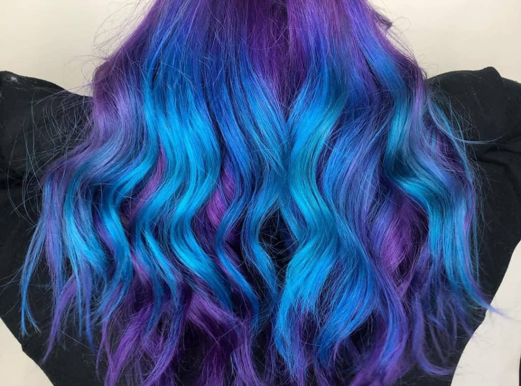 mermaid blue hair