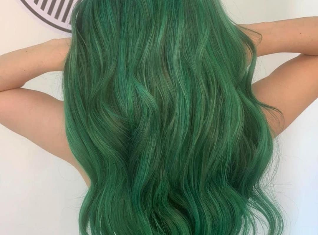 Ash Emerald Balayage