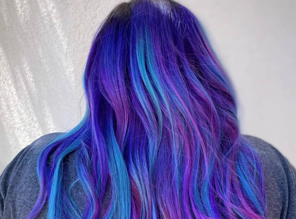 mermaid space hair