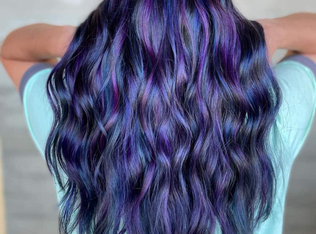 Dark galaxy long hair