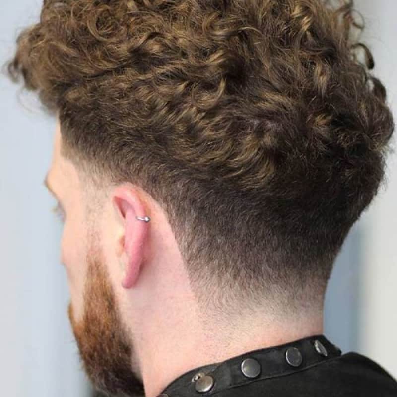 A man with a broccoli haircut