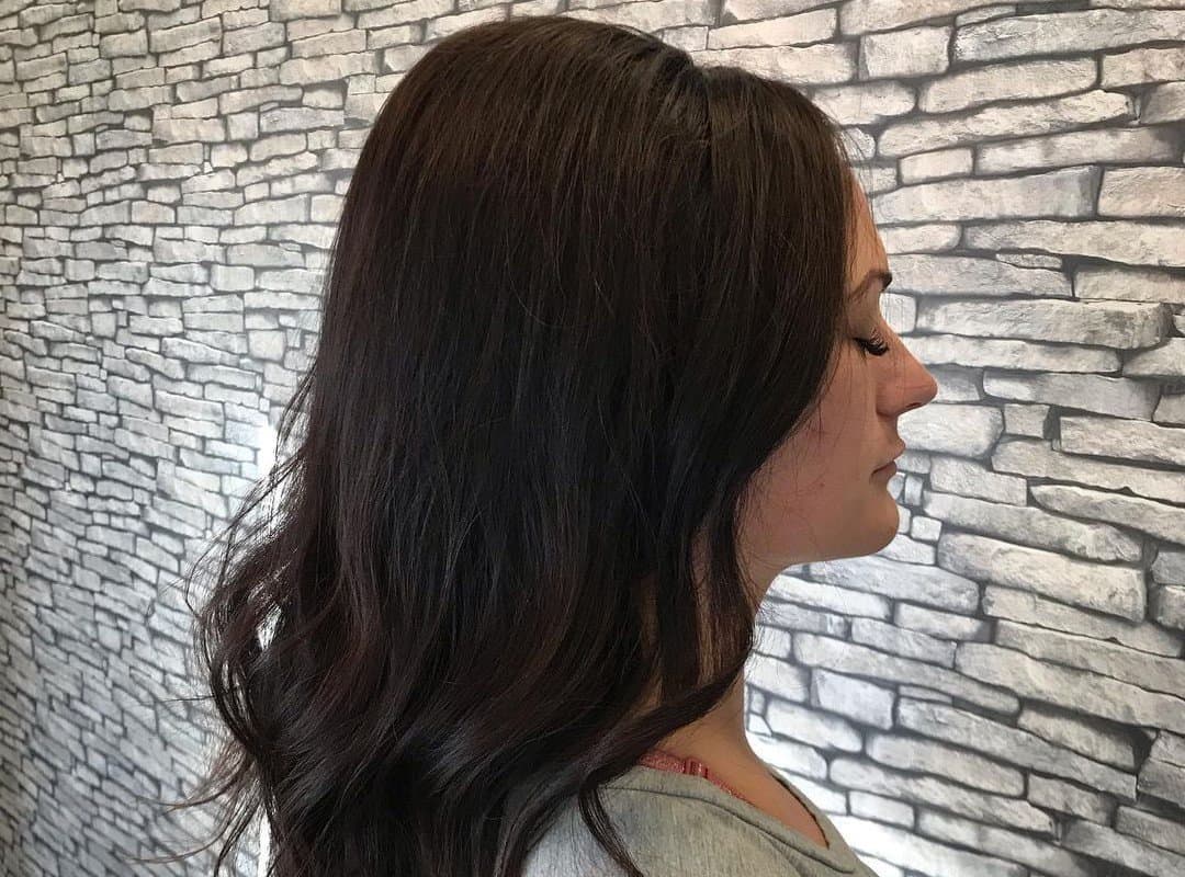 girl with brown cheer curls