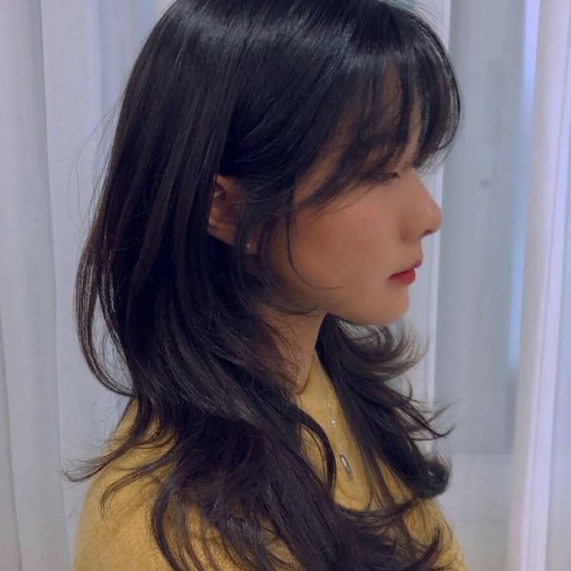 Girl with a hush haircut