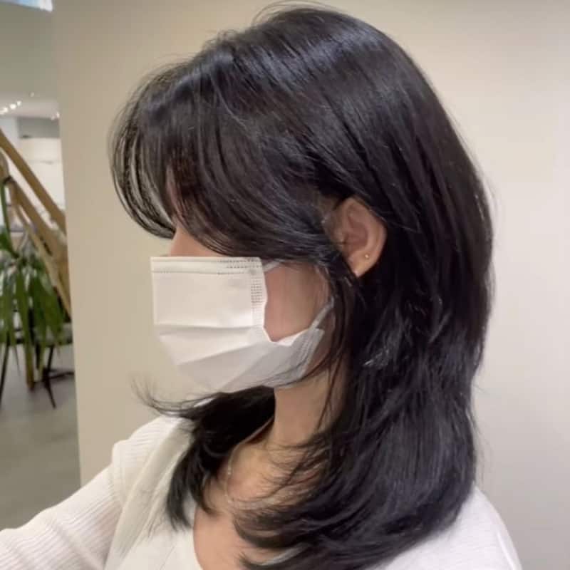 Girl with a hush haircut