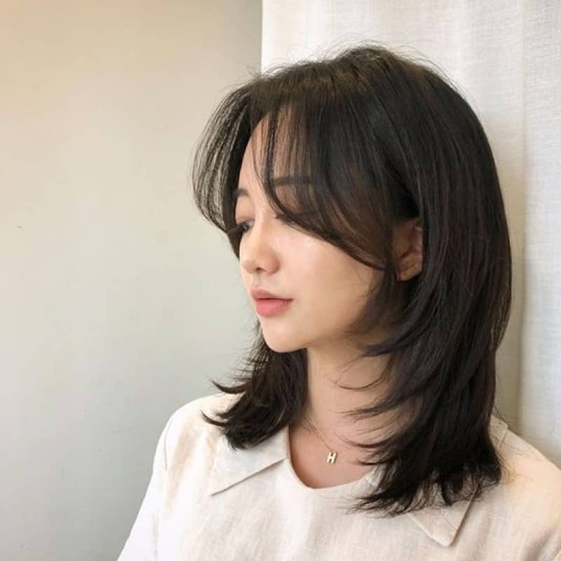 Girl with a hush haircut