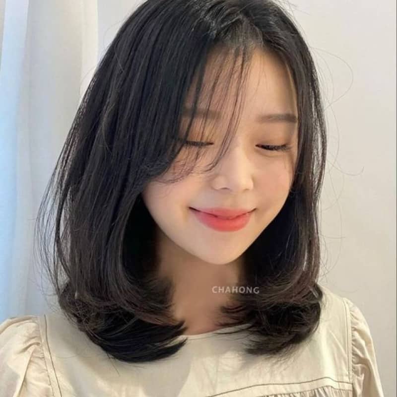 Girl with a hush haircut