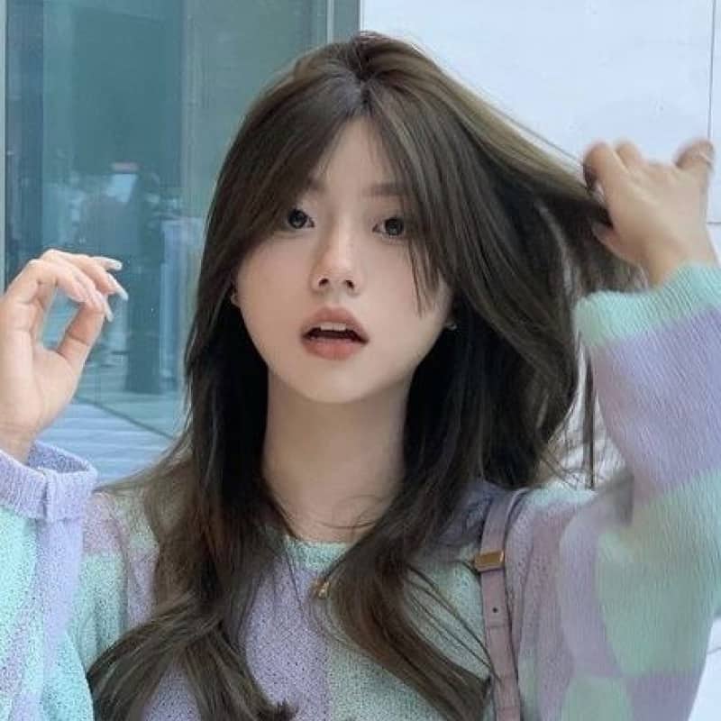 Girl with a hush haircut