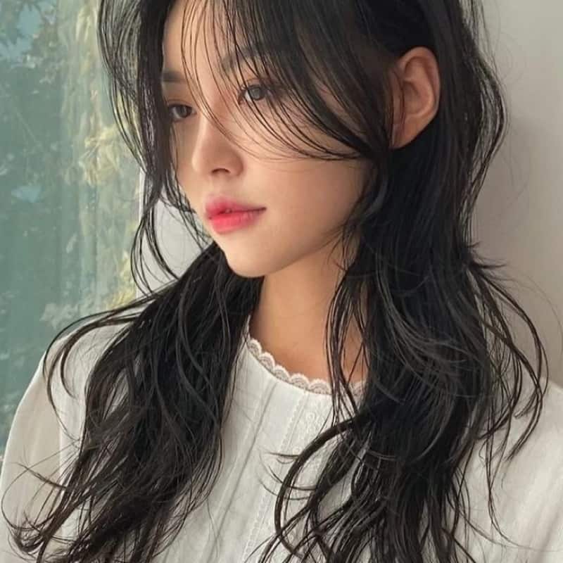 Girl with a hush haircut