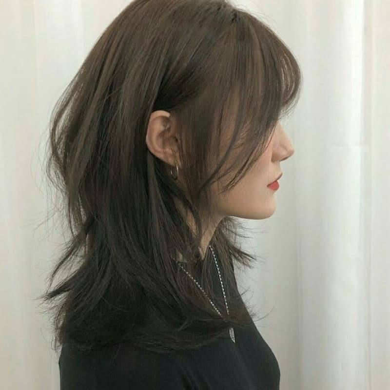 Girl with a hush haircut