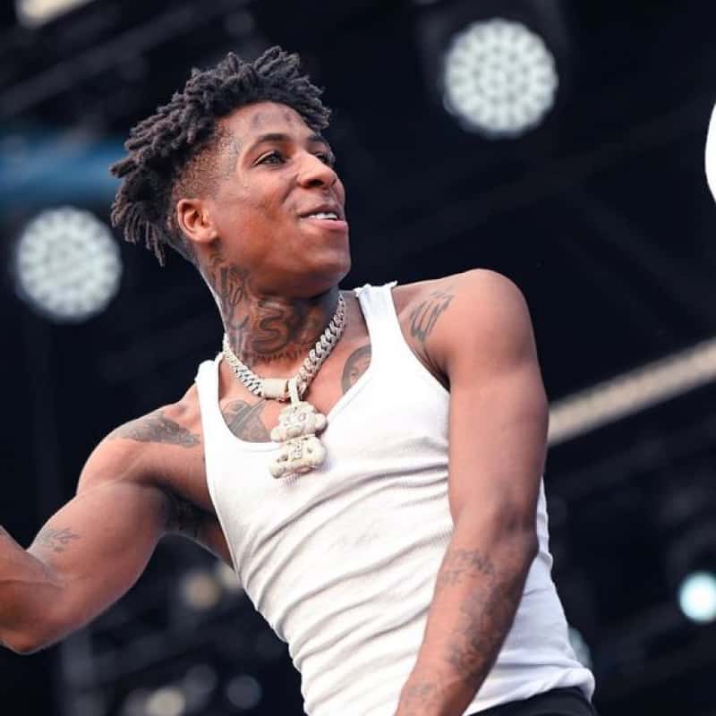 NBA Youngboy on a concert